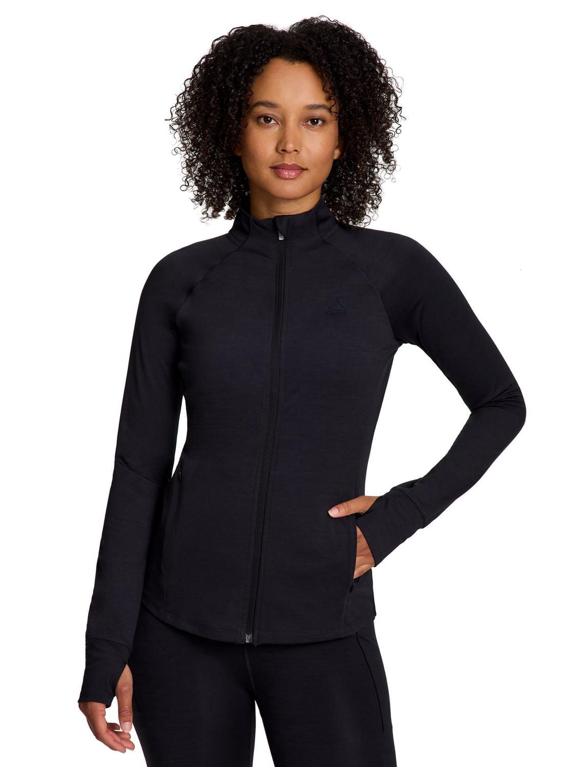 Reebok Veste Reflex Performance entièrement zippée avec poches pour femmes