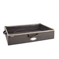 thumbnail image 2 of ClosetMaid Fabric Organizer Multiple Item Storage Zip Bag, Charcoal (2 Pack), 2 of 7