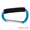 thumbnail image 3 of Vonky Ultra Big Size Carabiner Large D Button Sponge Handle D-Ring Shape Buckle Buckle D-Ring Shape Aluminum Alloy Sponge Shopping Hook Random Color, 3 of 8