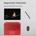 thumbnail image 2 of "Multicolor Backlit Bluetooth Keyboard for Surface Pro 8/9/10/11/X - Slim Wireless with Touchpad & Long Battery Life (Bobby Red)", 2 of 7