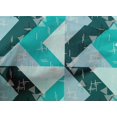 thumbnail image 4 of oneOone Cotton Poplin Fabric Line|Chevron & Triangle Geometric Decor Fabric Printed BTY 42 Inches Wide, 4 of 4