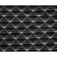thumbnail image 4 of oneOone Polyester Lycra Fabric Shapes Geometric Sashiko Print Sewing Fabric BTY 56 Inch Wide, 4 of 4