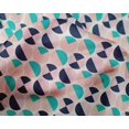 thumbnail image 4 of oneOone Silk Tabby Fabric Circle Geometric Fabric Prints By Yard 42 Inch Wide, 4 of 4