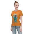 thumbnail image 4 of T-Shirt Basique à Manches Courtes pour Femmes Super Saiyan, 4 of 6