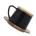 thumbnail image 3 of 1 Set Practical Coffee Mug Breakfast Mug Simple Milk Juice Mug with Lid, 3 of 7