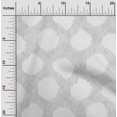 thumbnail image 2 of oneOone Polyester Spandex Light Gray Fabric Asian Ikat Sewing Material Print Fabric By The Yard 56 Inch Wide, 2 of 4