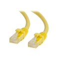 thumbnail image 2 of C2G 12ft Cat6a Snagless Unshielded UTP Network Patch Ethernet Cable-Yellow - Patch cable - RJ-45 (M) to RJ-45 (M) - 12 ft - UTP - CAT 6a - molded, snagless, stranded - yellow, 2 of 5