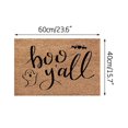 thumbnail image 3 of Qocolhg Halloween Terrifying Theme Door Mat, Halloween Rug, Spectre Decoration, Entrance Door Floor Mat Kitchen Rug Decorations Indoor and Outdoor Welcome Doormat (16x24in), 3 of 7
