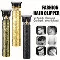 thumbnail image 2 of HLONK Men‘S Hair Clipper Charging Razor Adult Electric Retro Electric Clipper for Home Use USB Charging Hair Clipper for Man Beard Trimmer Face Hair Trimmer for Boyfriend and Husband, 2 of 7