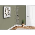 thumbnail image 3 of Monarch Specialties Coat Rack, Hall Tree, Free Standing, 11 Hooks, Entryway, 74"h, Bedroom, Metal, Grey, Contemporary, Modern, 3 of 4
