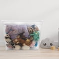 thumbnail image 4 of Gracious Living 80L Clear Snap Lid Tote, 4 of 7