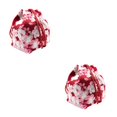 thumbnail image 4 of VONKY Japanese Drawstring Bag Coin Purse Food Pouch Durable and Portable Wine Red Cherry 14x12x16cm 2Set, 4 of 6