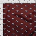 thumbnail image 2 of oneOone Cotton Poplin Fabric Branch & Bird Block Printed Fabric 1 Yard 56 Inch Wide, 2 of 4