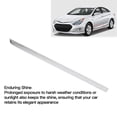 thumbnail image 3 of Front Door Lower Chrome Molding  Trim Stylish Plastic Side Door Lower Garnish Replacement Sonata 2011-2015, 3 of 7