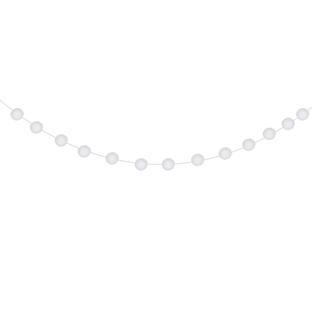 Ruiboury Hair ball pendant flag
