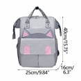 thumbnail image 2 of Ohufall Multifunctional Large Capacity Travel Backpack For Women Maternity Baby Diaper Bag, 2 of 2