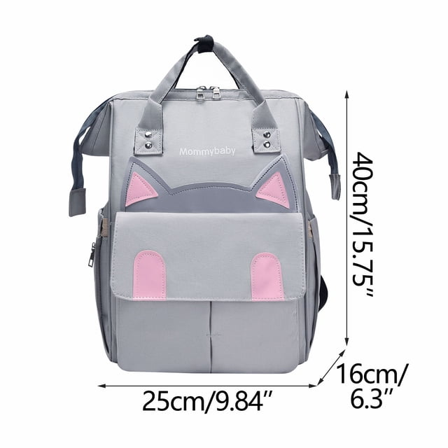Mommy Bag Backpack Multifunctional Large Capacity Double Shoulder Mother and Baby Bag Outdoor Leisure Large Capacity Backpack