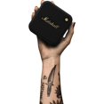 thumbnail image 2 of Marshall Willen Portable Bluetooth Speaker - Black & Brass, 2 of 7
