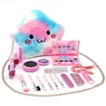 thumbnail image 4 of Children's Makeup Bag Toy Stage Performance Eye Shadow Nail Polish Cosmetics Set, 4 of 8