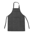 thumbnail image 1 of TOPTIE Kids Aprons with Pocket & Adjustable Strap, Child Chef Bib Apron for Kitchen Cooking Baking Painting-Black Dot-S, 1 of 5