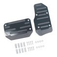thumbnail image 3 of jinwen 2 Pieces Brake Pedal Covers Set Auto Interior Accessories Automotive Generic Black, 3 of 9