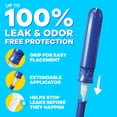thumbnail image 4 of Tampax Compact Pearl Tampons, with LeakGuard Braid & Extendable Applicator, Super Absorbency, Compact Extendable Applicator, Unscented, 4 of 27