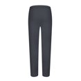 thumbnail image 4 of RKSTN Mens Pants Loose Soft Fashion Drawstring Elastic Waist Solid Color Casual Sweat Length Pants 2 PC Outdoor Hiking Workout Pants, 4 of 4