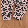 thumbnail image 4 of Baby Three Pieces Flying Sleeve Romper+Long Trousers+Wave Point Headband Set, 4 of 8
