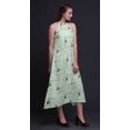 thumbnail image 4 of Bimba Robe de Plage Longue Dos Nu à Col Licou Imprimée pour Femmes, Rayondress-Xxx-Grand, 4 of 6