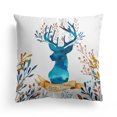 thumbnail image 1 of Watercolor Christmas Throw Pillow Cover Cushion Case for Sofa Couch 18" x 18" Inch ，4PCS,Pattern 16, 1 of 4