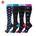 thumbnail image 2 of CAROOTU Compression Socks for Women & Men Circulation-Compression Socks 20-30 mmHg for Running Sport Nurse, 2 of 6