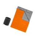 thumbnail image 4 of jinwen Sac de Couchage Double pour 2 Personnes Sac de Couchage de Camping pour la Randonnée Activités de Plein Air Orange, 4 of 9