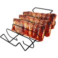 thumbnail image 4 of Dvkptbk Grill Rack Holder Bbq Roasting Rib Rack Multifunction Non-Stick Roast Whole Chicken Ribs Meat Home & Garden, 4 of 9