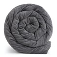 thumbnail image 1 of Hush Classic Couverture Pondérée 15 lb. Jumeau 60 Po x 80 Po avec Housse de Couette, Gris, 1 of 10