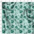 thumbnail image 4 of Soimoi Poly Georgette Fabric Dot & Floral Artistic Decor Fabric Printed Yard 42 Inch Wide, 4 of 5