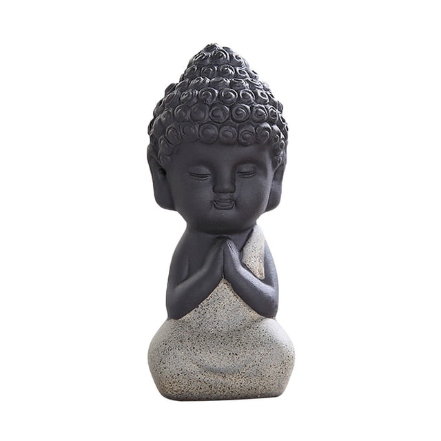 Ceramic Buddha Statue Small Buddha Statue Decoration Zen Decoration