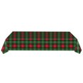 thumbnail image 2 of Christmas Plastic Plaid Tablecloth Disposable Checked Tablecloth Table Cover Cottage Decorations Table Cover For Christmas Party Supplies, 2 of 6