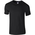 thumbnail image 2 of Gildan Mens Softstyle T-Shirt, L, Heather Navy, 2 of 9