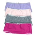 thumbnail image 3 of Buyless Fashion Boys Brief In Assorted Colors Soft Cotton Underwear 4 Pack, 3 of 7