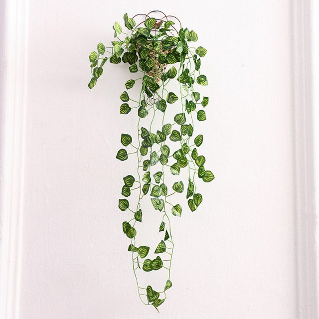 Artificial Plants Leaves Rattan Greenery Simulated Vine Home Wedding Decor
