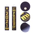 thumbnail image 3 of 1 Pair Graduation Themed Couplets Door Curtains Graduation Party Hanging Decor, 3 of 6