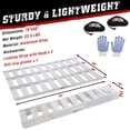 thumbnail image 4 of Bingirl Tri-Folding Ramps - Aluminum Alloy Loading Ramps with Treads - 76inchx50inch Ramp for Motorcycles, UTVs, ATVs, Trucks, Golf Carts - Weight Limit 1500LBS, 4 of 8