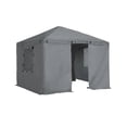 thumbnail image 1 of Housse d'hiver Sojag pour gazébos, 10 pi. x 12 pi., accessoires de gazébo, 1 of 8