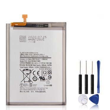 Batterie de Remplacement avec Outils pour Samsung Galaxy A02 / A04S / A12 / A13 / A21s, EB-BA217ABY