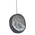 thumbnail image 2 of Modway Chaise Longue de Patio Extérieure à Balançoire Sans Support en Noir/gris, 2 of 8