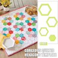 thumbnail image 5 of LOVEVER 4 Pcs Outils de Couture Hexagonaux en Acrylique, 5 of 5