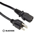 thumbnail image 1 of EPXR29 - Cordon INST 3/18 1 Pieds RND BLK SVT NEMA 5-15P à IEC C13, 1 of 1