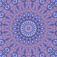 thumbnail image 1 of Ahgly Tapis d'Intérieur Lavable en Machine Carré Transitionnel Bleu Ardoise, 6 Pieds Carré, 1 of 7