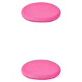 thumbnail image 3 of QualitChoice Coussin d'Assise Portable de Remplacement Rond Relaxant Respirant Doux Fauteuil de Bureau Canapé Canapé Tapis Accessoires Rouge Rose 2PCS, 3 of 6