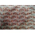 thumbnail image 4 of oneOone Cotton Silk Fabric Fish Block Print Fabric By Yard 42 Inch Wide, 4 of 4